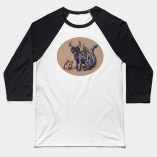 Pet Monsters - RedBubble Challenge October 2016 Baseball T-Shirt